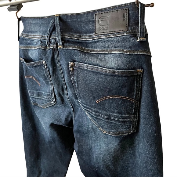 G Star Raw | Lynn zip mid skinny jeans size 26 - Picture 5 of 7